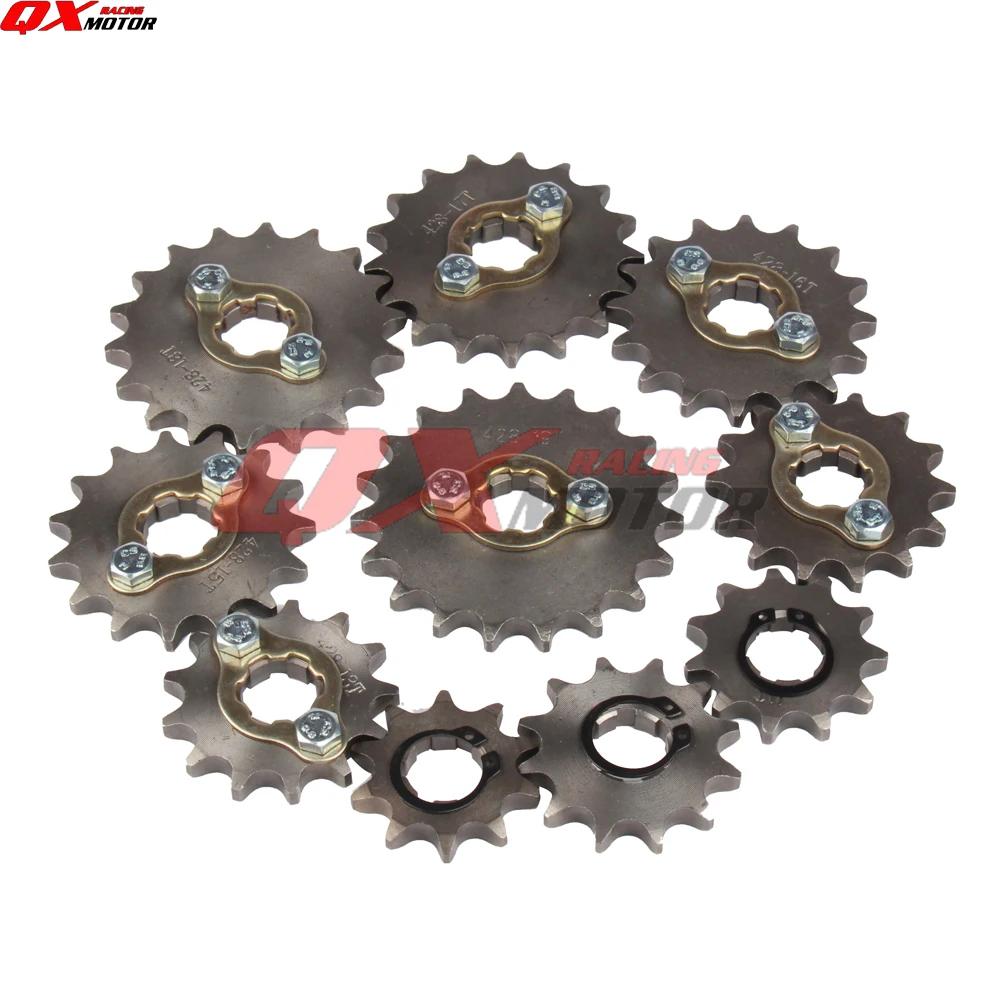 428 chaîne 20mm 10 11 12 13 14 15 16 17 18 19 dents pignons de moteur avant pour 50 110 125 160cc Di