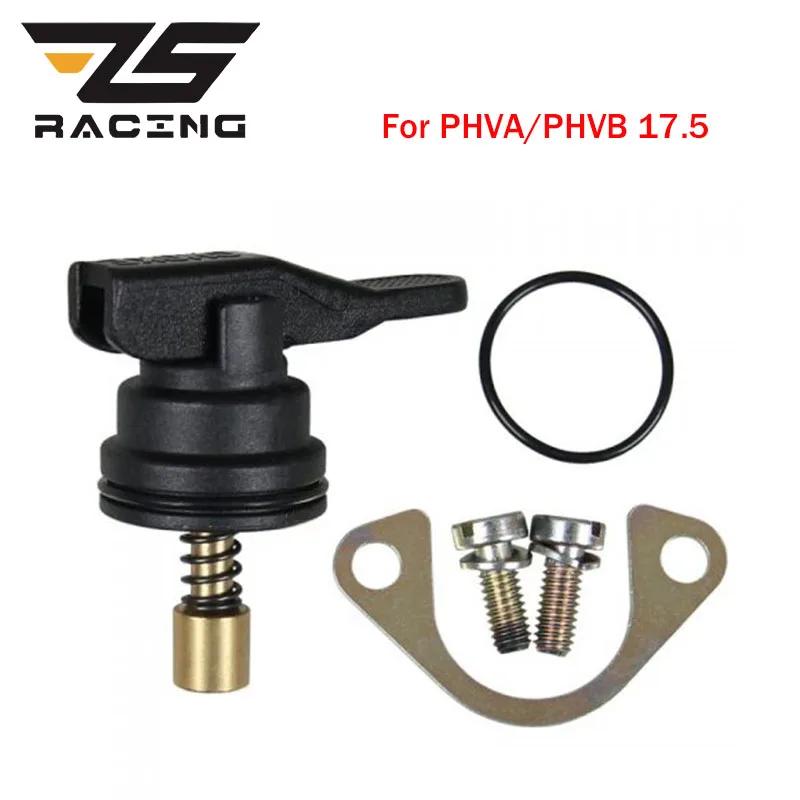 ZS Racing Kit de soupape de démarreur manuel pour Dellorto PHVA/PHVB 17.5