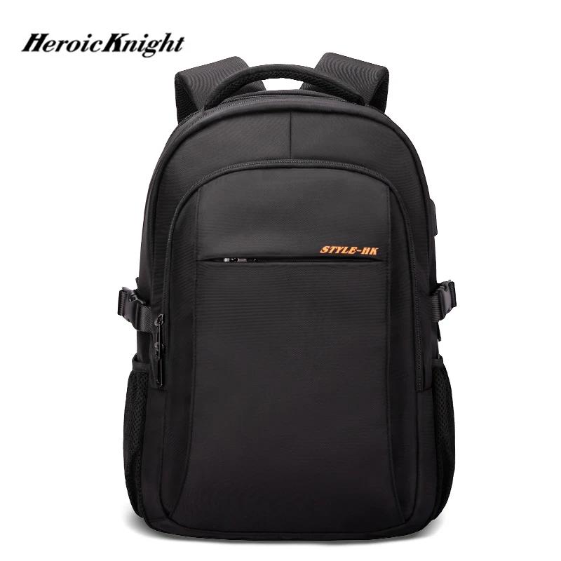 Heroic Knight – sac antivol Oxford 27L pour hommes, grande capacité 15.6 pouces, sac à dos de voyage