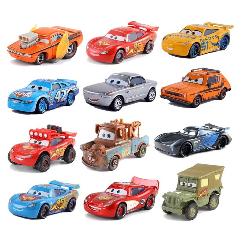 Disney Pixar voiture 3 voiture 2 foudre McQueen Matt Jackson tempête Ramirez véhicule de moulage 1:5