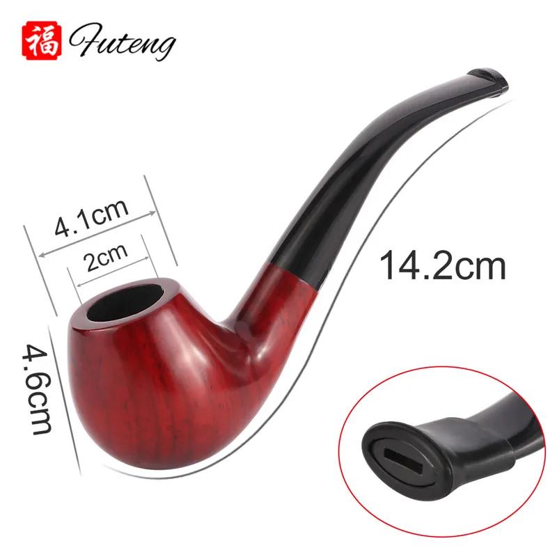 Nouveau Ensemble de tuyaux en bois de santal rouge créatif classique, accessoires, filtre de 9MM, tu