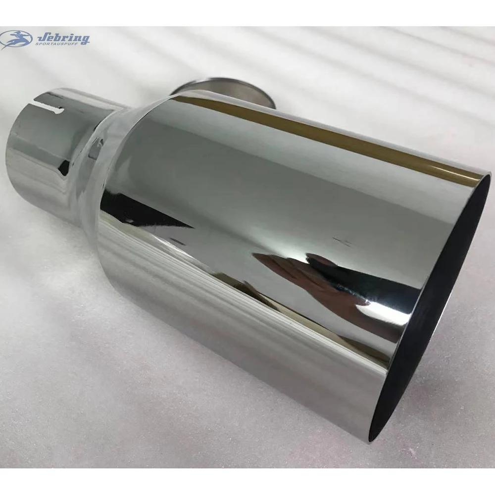 Silencieux d'Échappement Universel en Acier Inoxydable pour Rénovation de Véhicule, Modification de