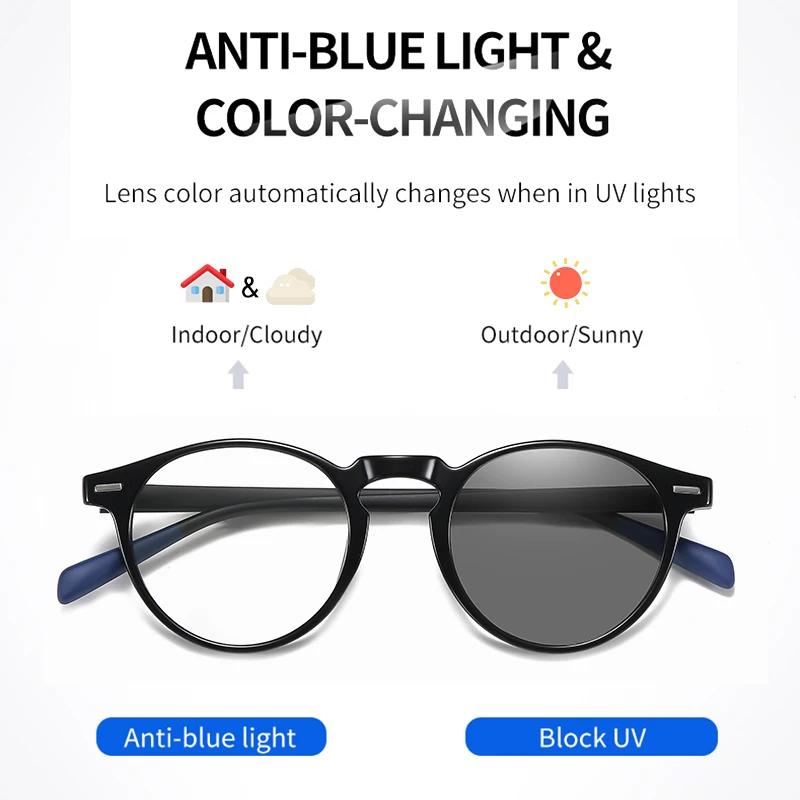 LM – lunettes photochromiques Anti-lumière bleue pour homme et femme, Protection contre les rayons b