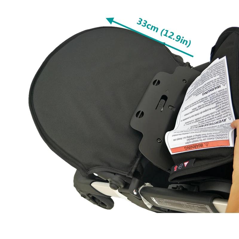 Accessoires de poussette pour bébé, pare-chocs d'accoudoir, planche repose-jambes pour pied de lit d