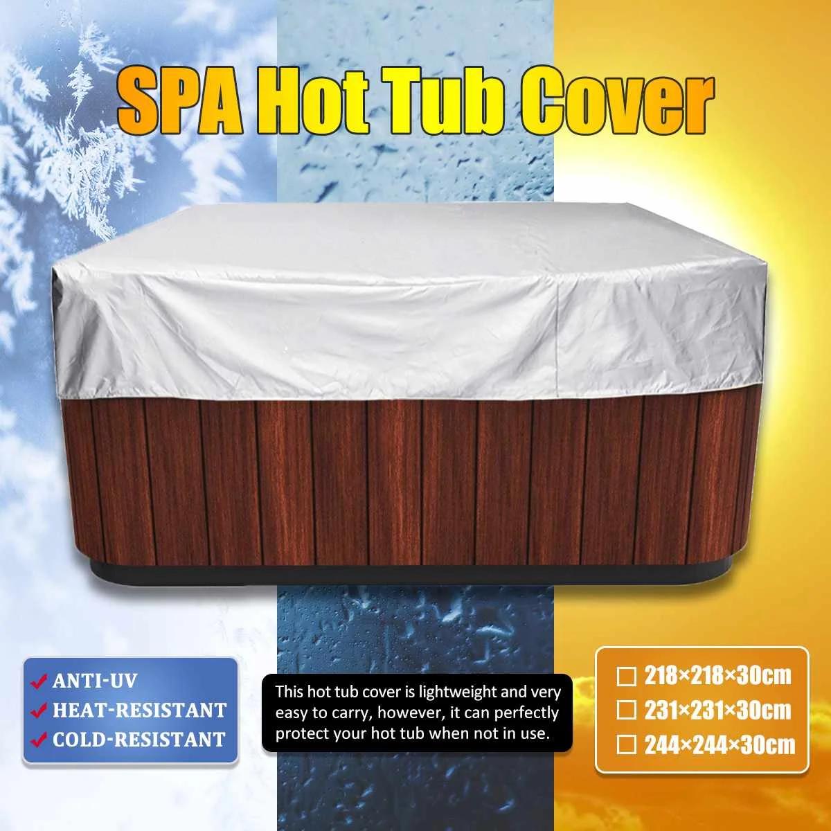 Juste anti-poussière universelle pour bain à remous, protection contre la neige, la pluie et les UV,