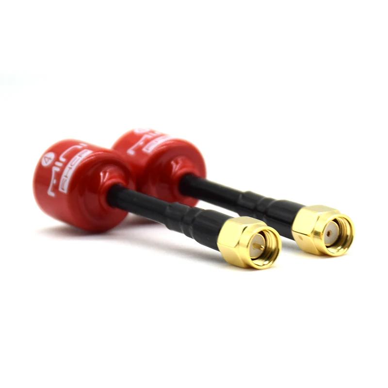 Antenne Lollipop 4 RHCP 5.8G, transmetteur/récepteur FPV 2.8Dbi à gain élevé, SMA/RP-SMA/MMCX/UFL po