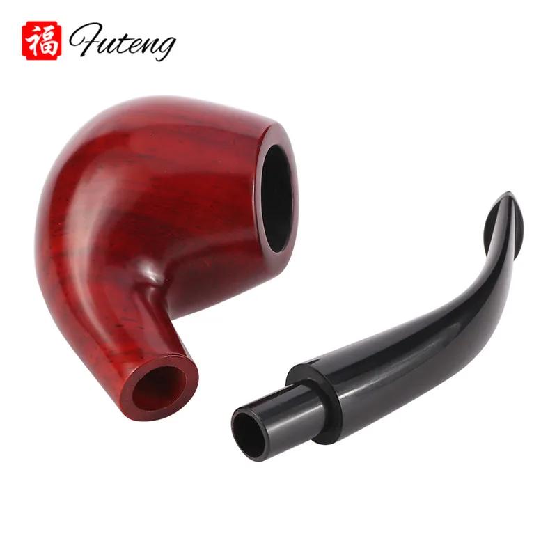 Nouveau Ensemble de tuyaux en bois de santal rouge créatif classique, accessoires, filtre de 9MM, tu