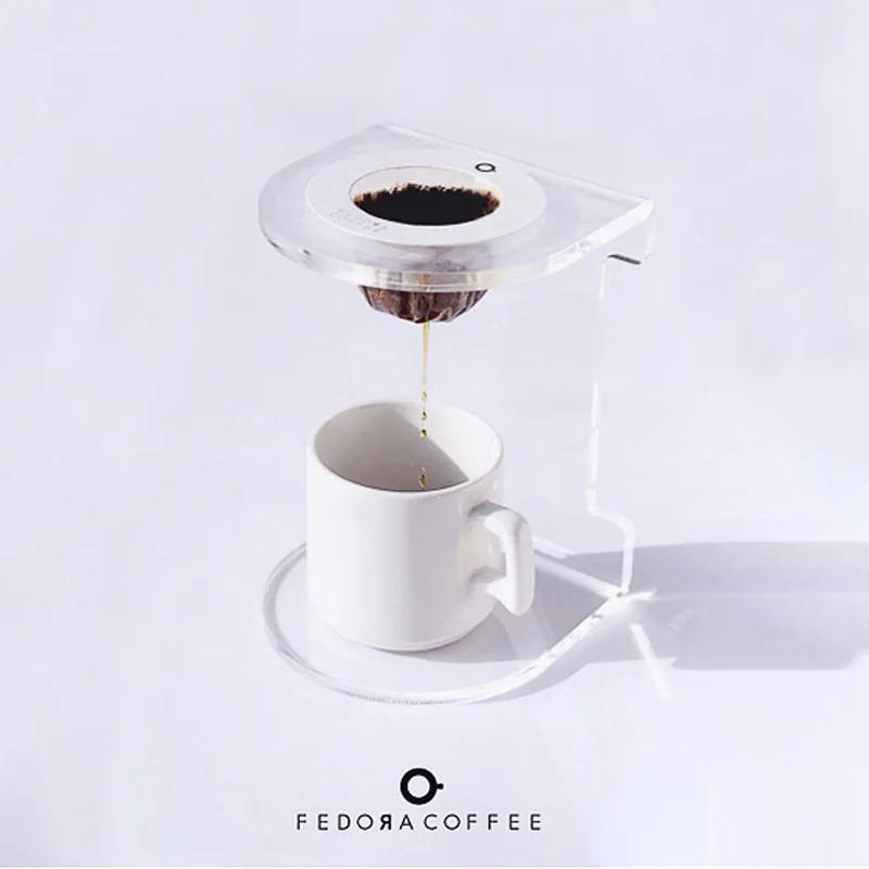 20/100 pièces suspendus oreille soucoupe volante sac d'égouttement filtre jetable Portable brassage