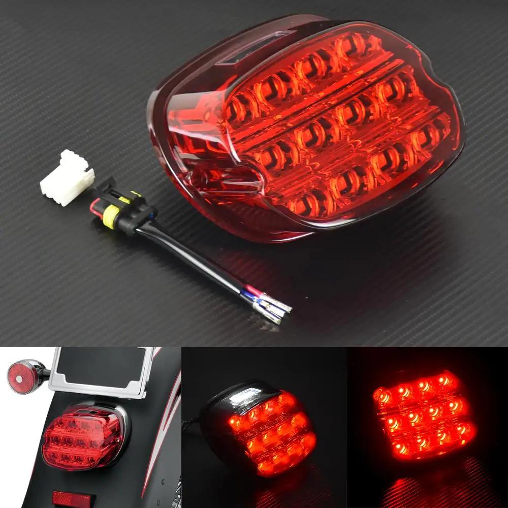 Feu arrière de frein Led pour motos, adapté à Harley Touring Electra Glide Road Glide Softail Sports