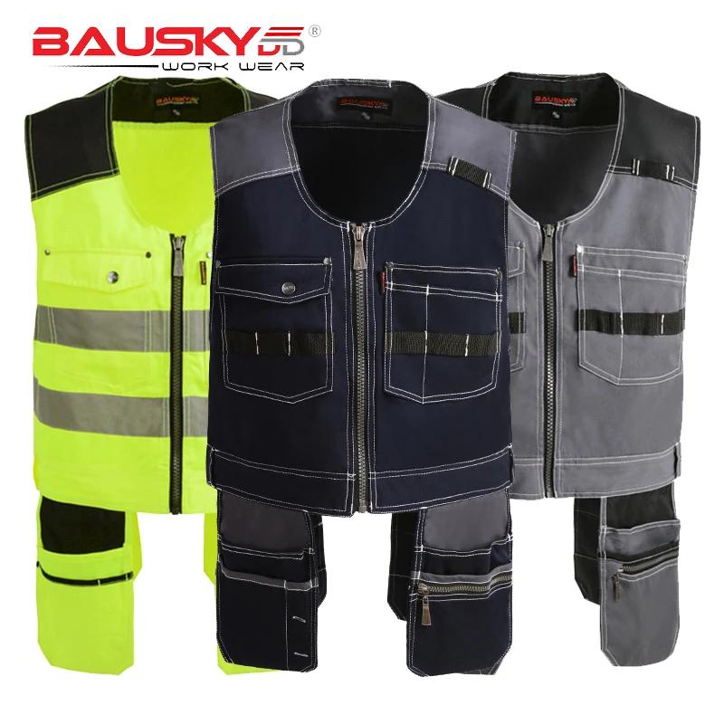 Bauskydd haute qualité hommes mâle femme vêtements de travail en plein air hommes gilets de travail