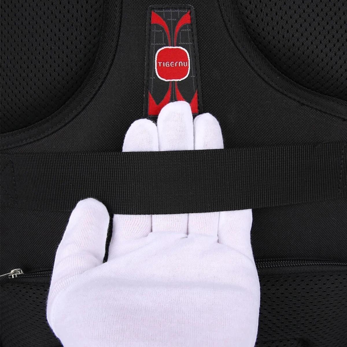 Tigernu hommes sac à dos femmes 15-17 pouces sac à dos étanche sac à dos pour ordinateur portable sa