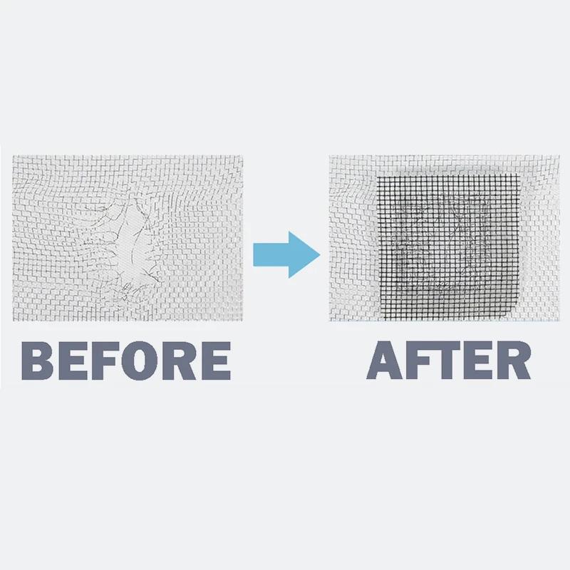 Ruban de réparation d'écran de fenêtre, étanche, Anti-moustique, Patch en maille pour porte, trous c