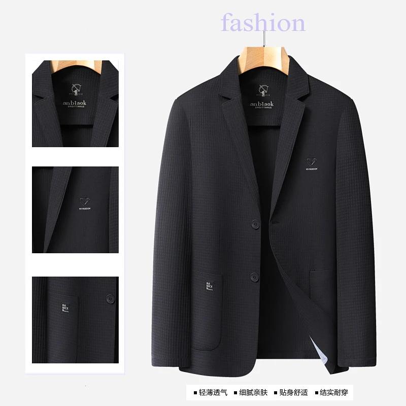 Costumes d'affaires décontractés haut de gamme pour hommes et blazers élégants décontractés pour jeu