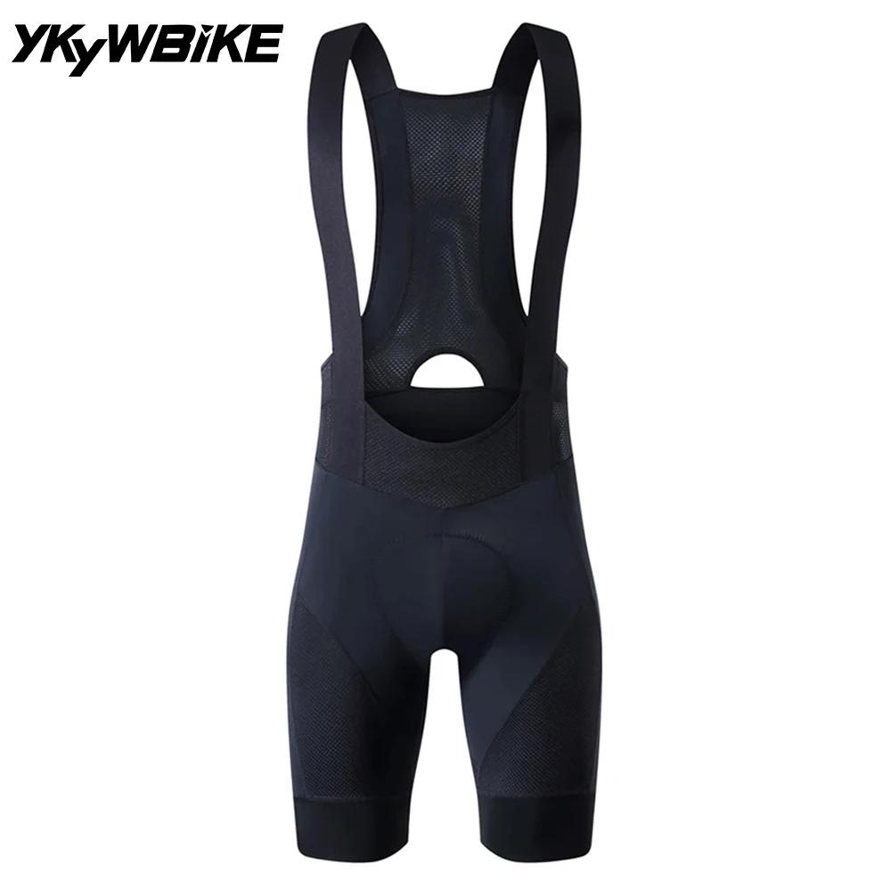 YKYWBIKE cuissard à bretelles de cyclisme hommes vêtements de plein air vélo Ride 6 heures rembourré