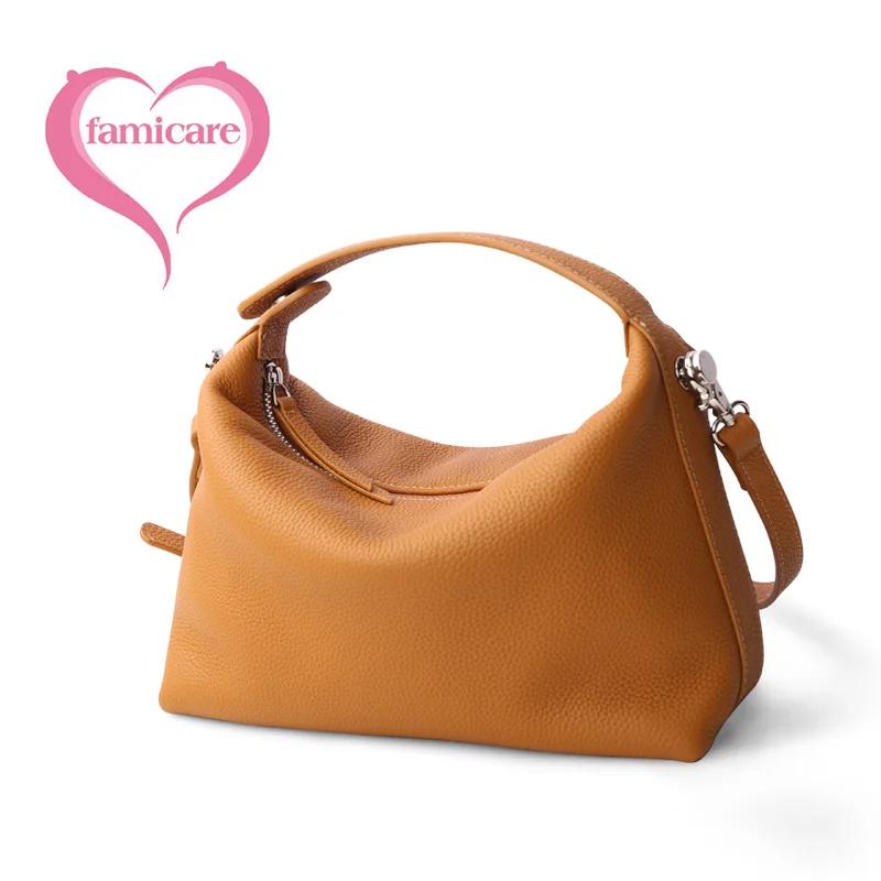 Sac à Main de Luxe en Cuir group Souple pour Femme et Fille, Sacoche à Bandoulière à la Mode, 03/Déc