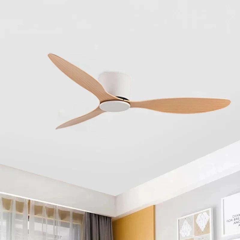 42 52 pouces ventilateurs de plafond sans lumière moteur à courant continu télécommande ventilateurs