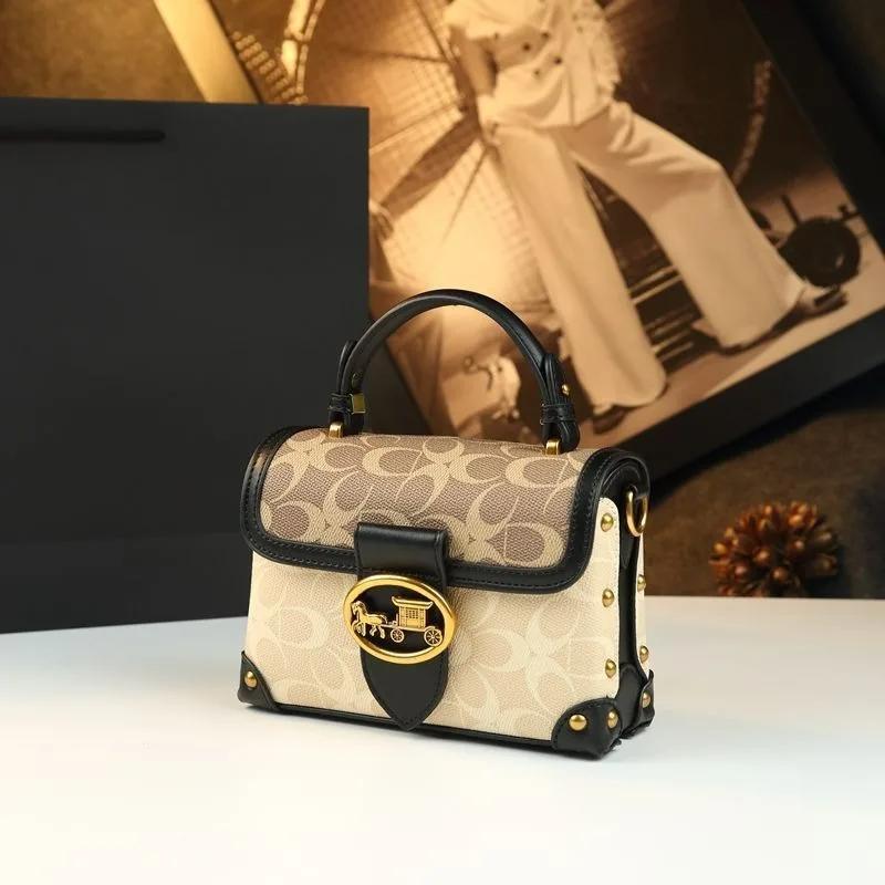 Un nouveau sac boîte élégant et haut de gamme 2025 avec un design de niche et un sac pour femme luxu