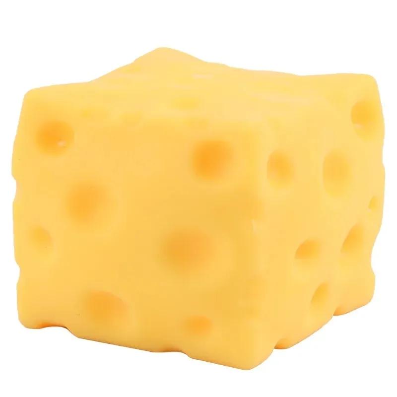 Squishy carré fromage presser jouets rebond lent pousser soulagement du Stress jouet sensoriel beurr