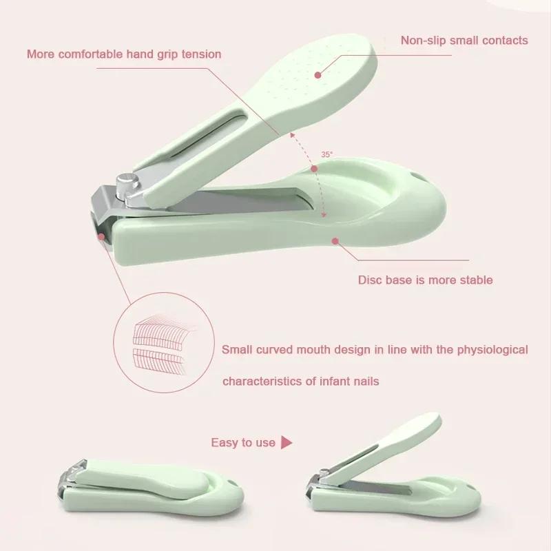 Kit de manucure pour enfants, ciseaux à ongles pour bébé, ensemble d'outils de soins des ongles pour