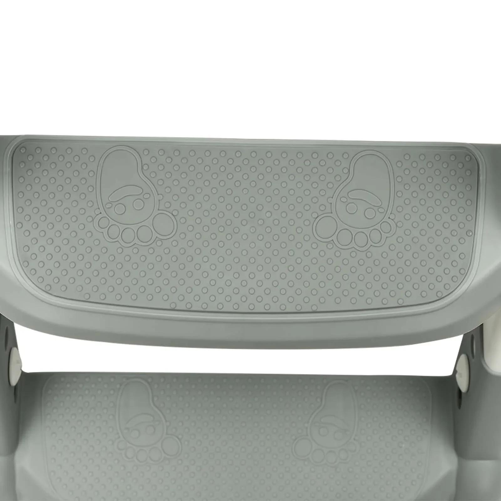 Siège de toilette pliable pour enfants de 2 à 7 ans, réglable en hauteur, avec coussin en PU amovibl