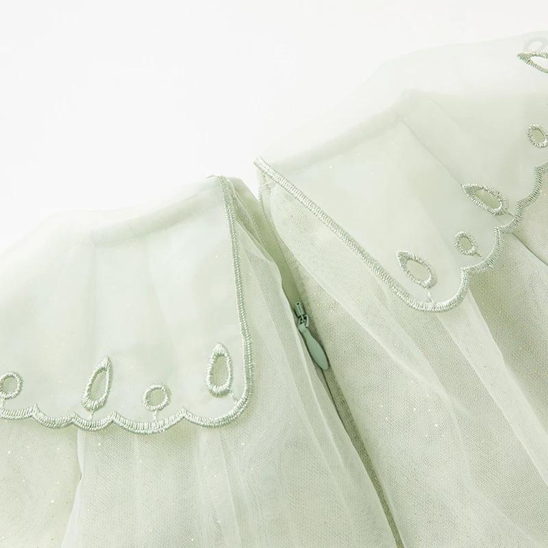 David Bella – robe de printemps pour bébé fille, tenue de princesse, à manches longues, avec porte-m