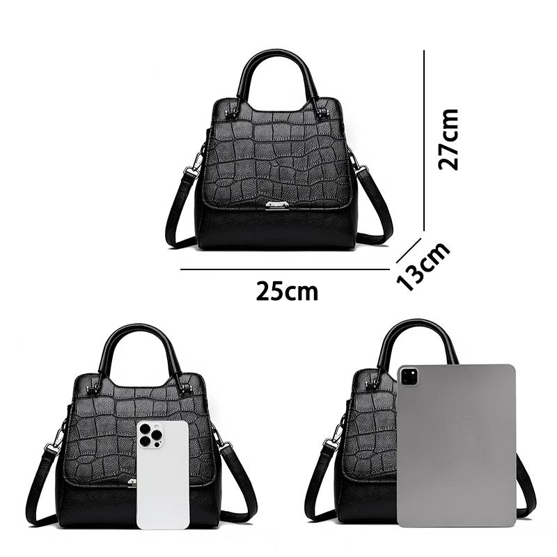 Femmes Vintage seau sac à bandoulière en cuir PU grande capacité sac à main sac à main dames mode sa