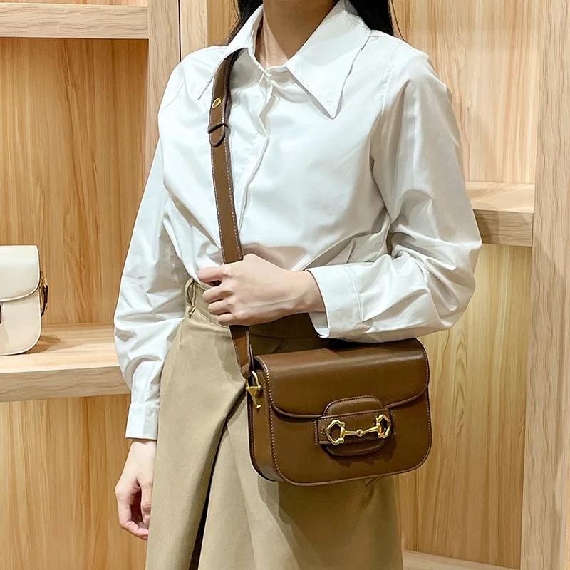 Sac à langer élégant pour femme, sac fourre-tout de luxe en cuir, grande capacité, sac à bandoulière