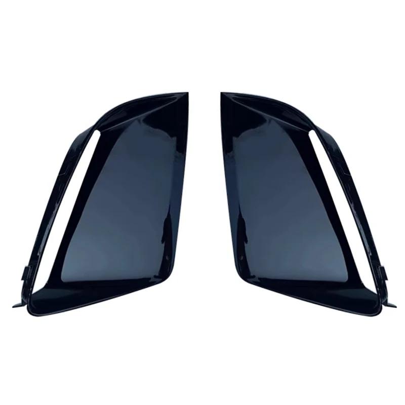 Garniture noire de pare-chocs inférieur avant pour Audi RS7 2009 – 2018, couvercle de phare antibrou