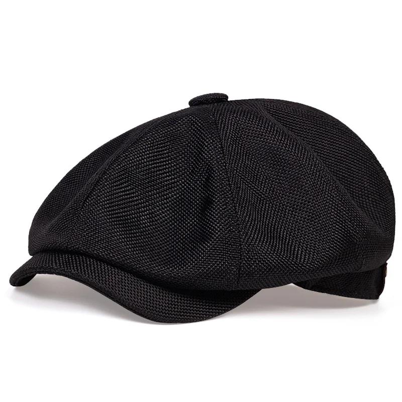 Hommes décontracté gavroche chapeau printemps automne rétro béret chapeaux sauvage chapeaux décontra