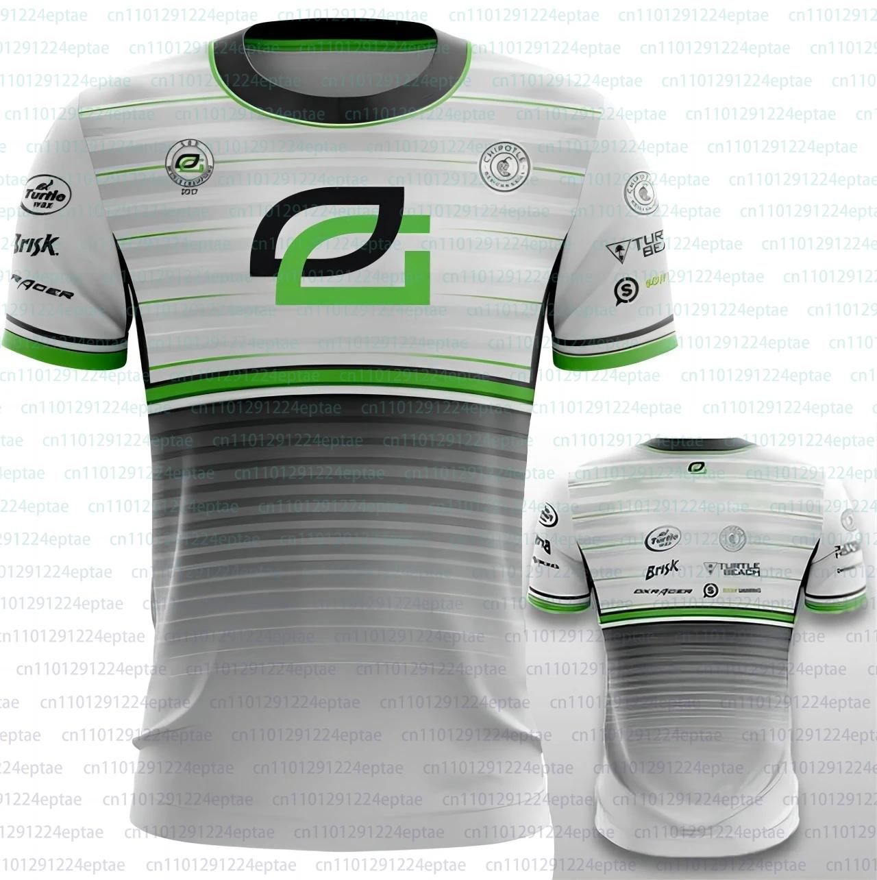 T-shirt respirant imprimé en 3D pour fans de l'équipe d'e-sport Team Esports Club 2026 OpTic TEXAS N