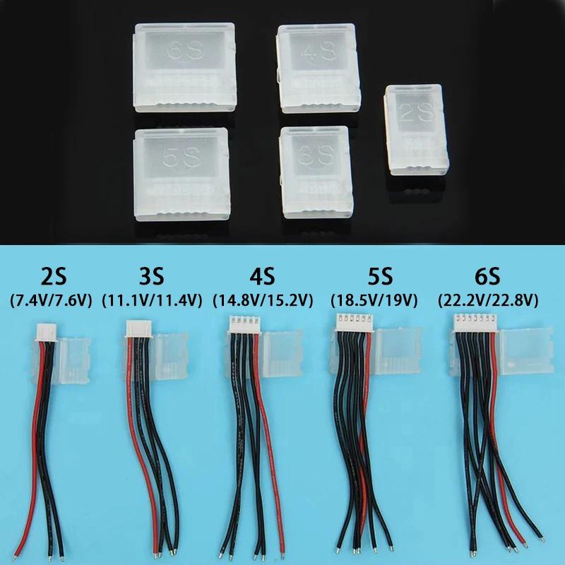 10/20 pcs/lot 2S 3S 4S 5S 6S JST-XH protection de la tête équilibrée prise d'équilibre économiseurs