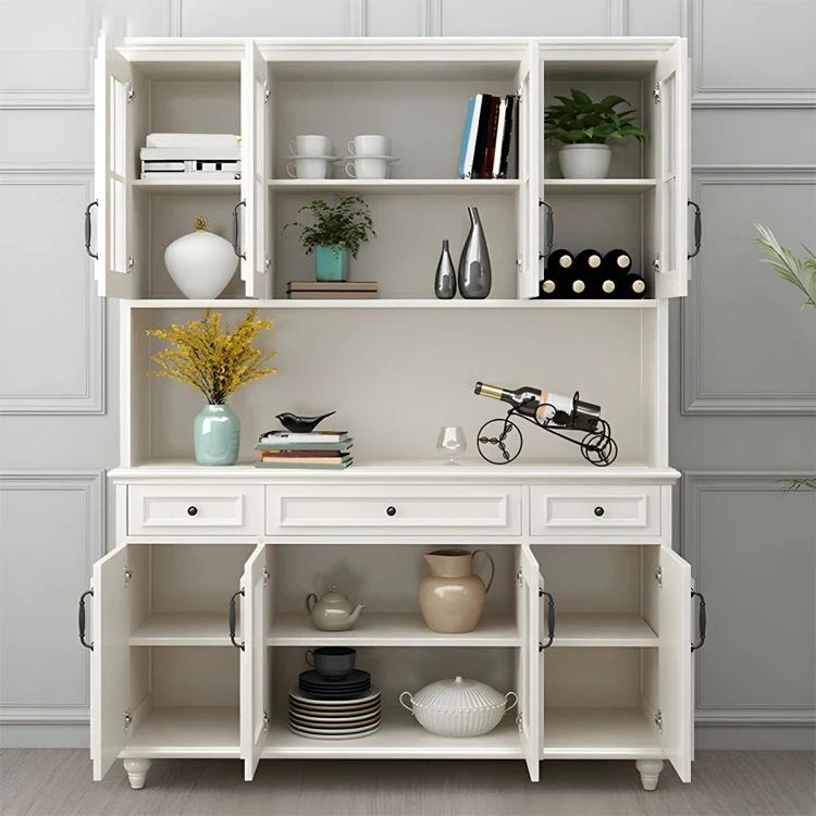 Style français Vintage cuisine salle à manger Console Table support Buffet armoire placard rustique