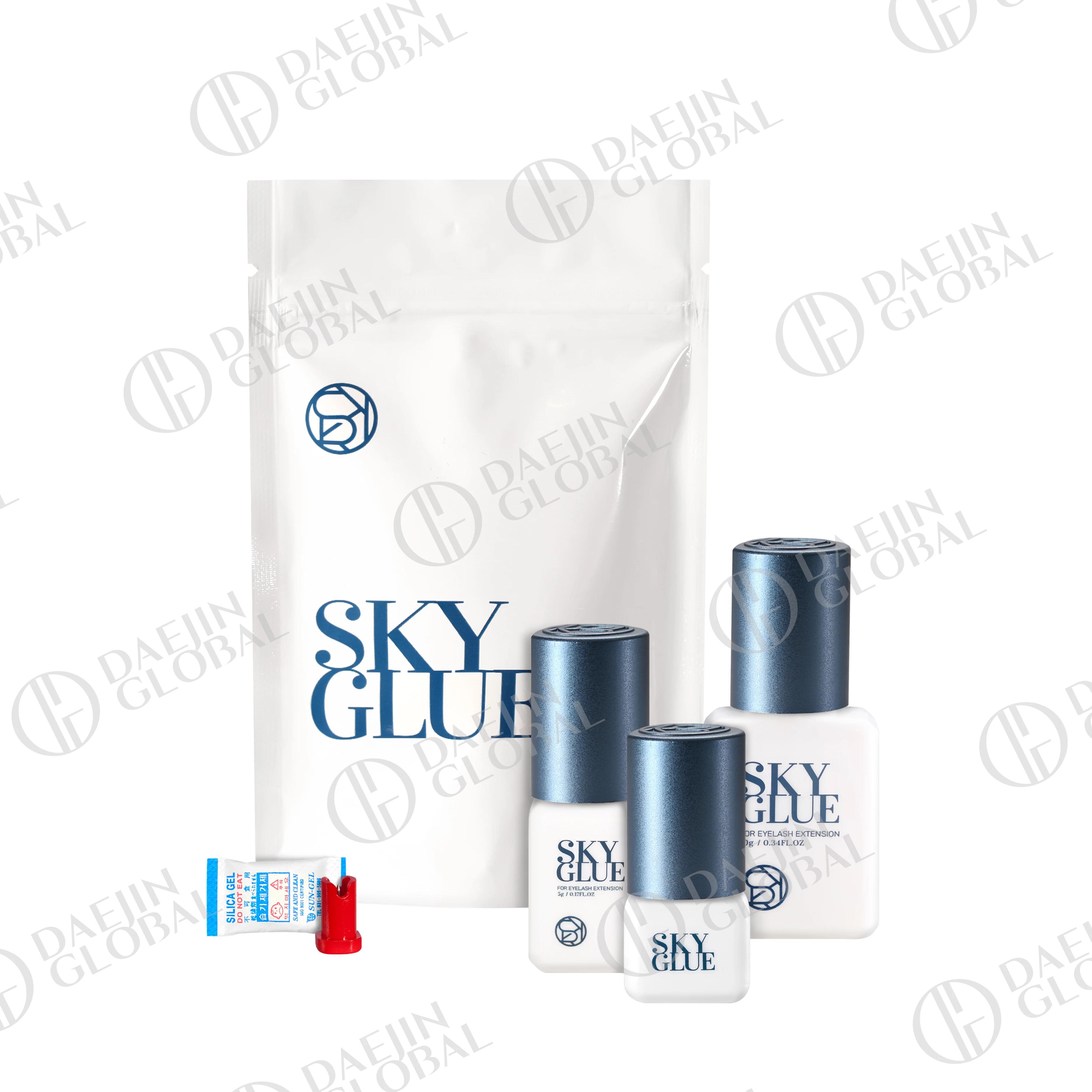 Colle à cils Sky Glue NEW 0.5s, originale de Corée, la plus rapide à sécher, 5ml, tenue 6 semaines,