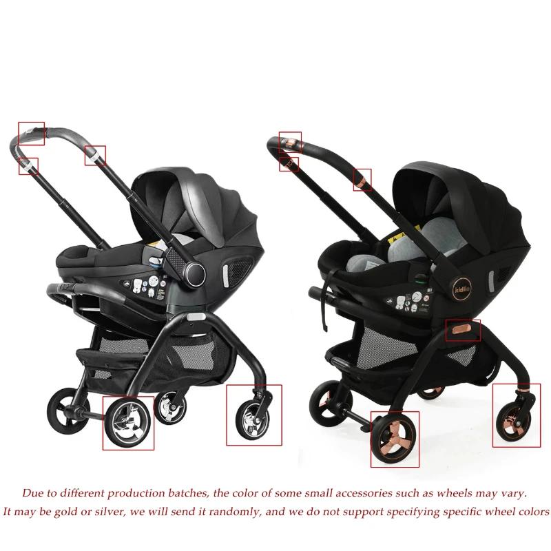 Nouvelle poussette portable 2025, siège multifonctionnel détachable, utilisable en voiture et en pou