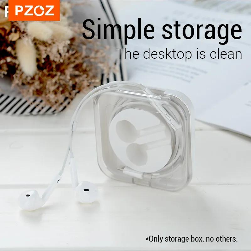 PZOZ pour écouteurs filaires Apple, gestion des câbles de type C, organisateur de câbles de bureau,