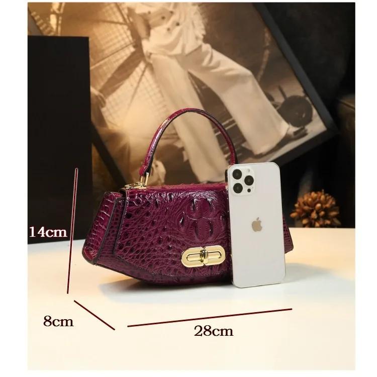 Sac bandoulière femme 2026, petit sac en cuir haut de gamme, nouveau style tendance, élégant et styl