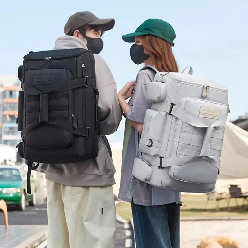 Sac à dos multi-poches pour ordinateur portable pour homme, grande capacité, voyage d'affaires, baga