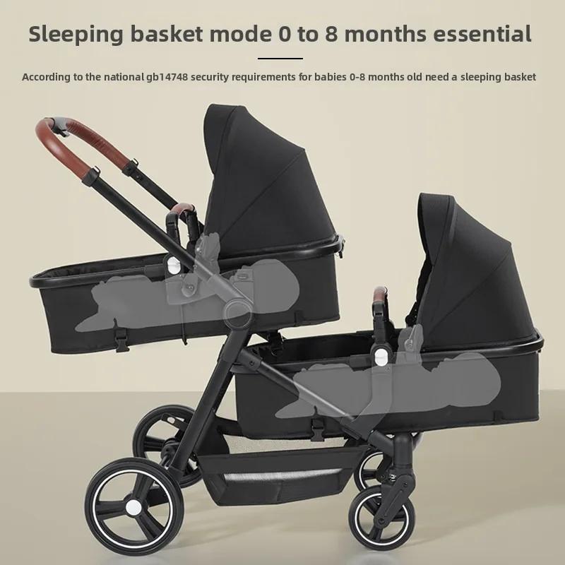 Poussette pliable multifonction livraison Europe - Transformable en vélo léger pour bébé