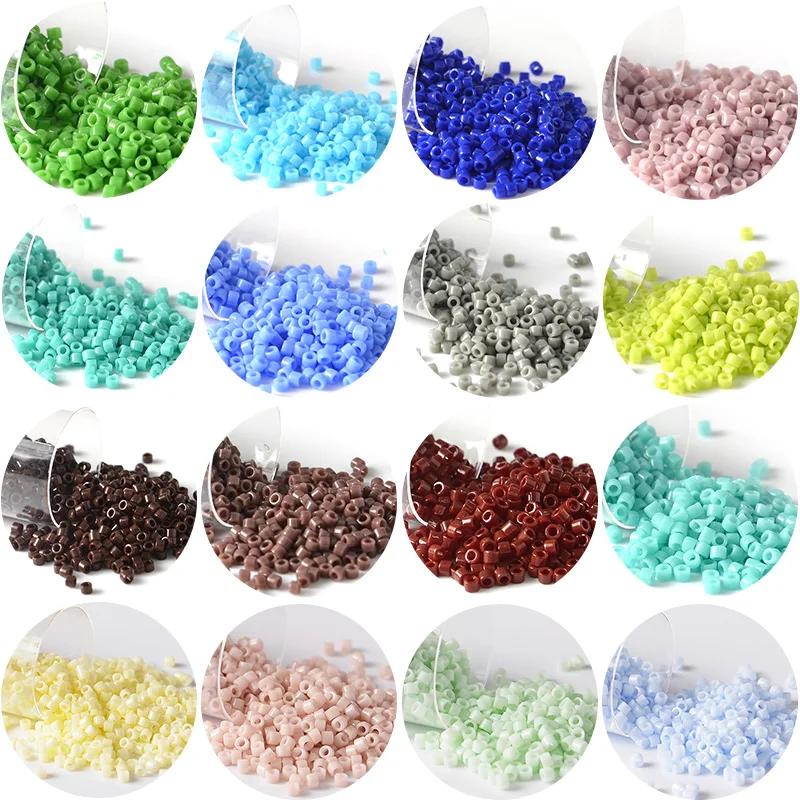 Miyuki – perles Delica japonaises 11/0, couleurs de finition Non Extra, perles de rocaille en verre