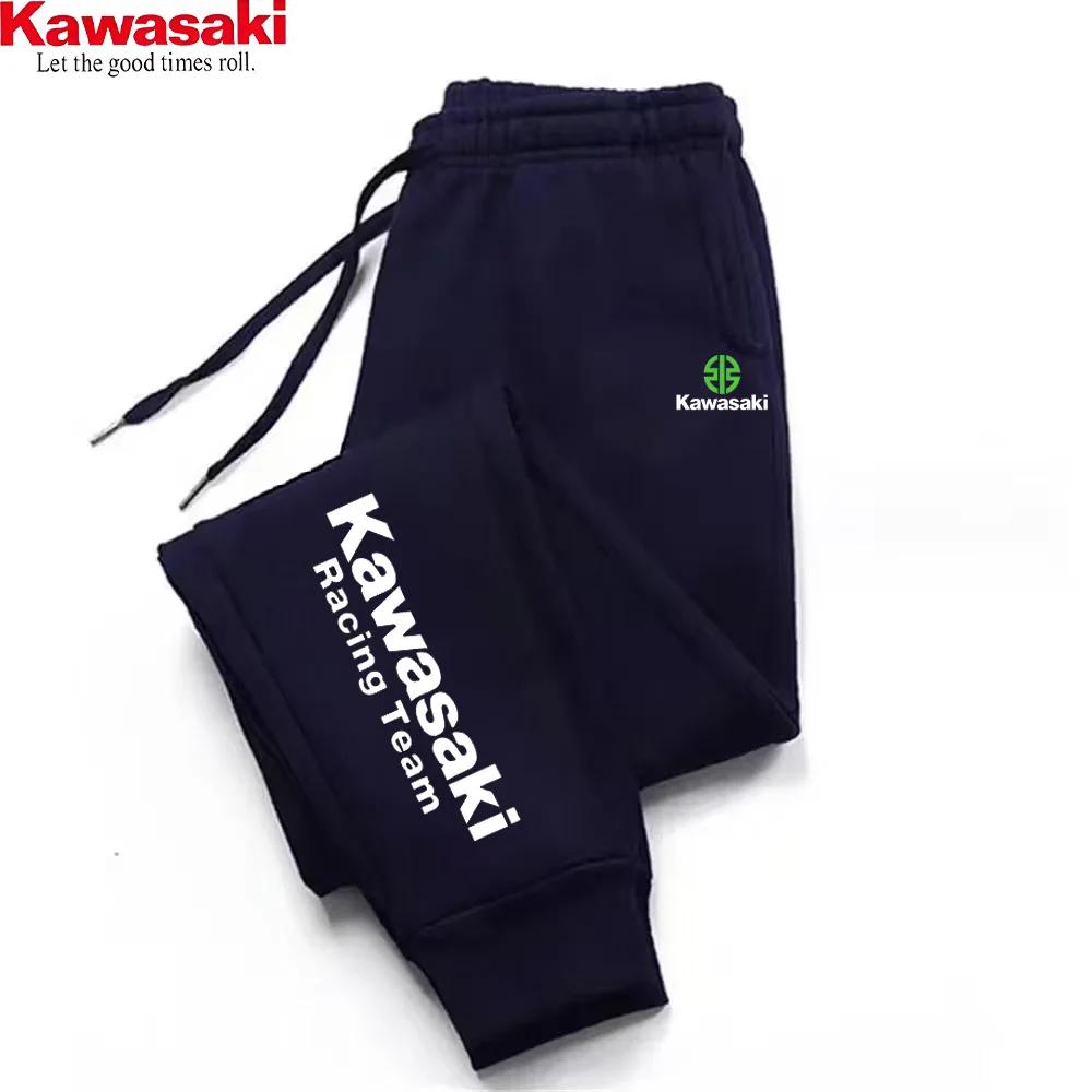 Matériel multicolore de pantalons de mode de sport et de loisirs Kawasaki : pantalons de sport, pant