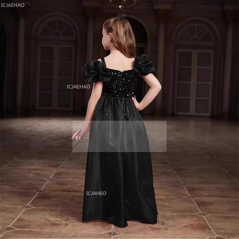 Robe de soirée pour enfants filles, robe de soirée, Piano, violon, spectacle, spectacle, hôte, modèl