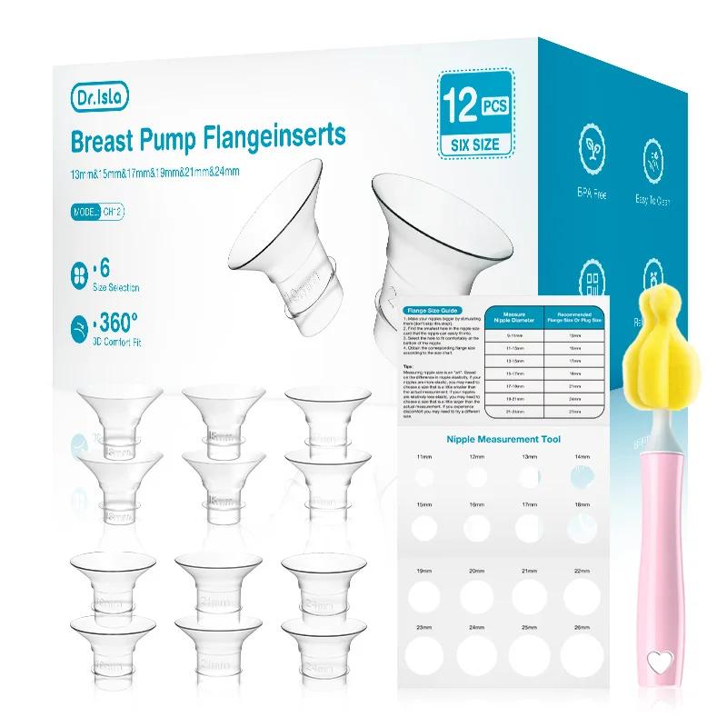 MAMIJOY – Inserts de bride en Silicone pour tire-lait, tire-lait électrique, Tunnel de mamelon, conn