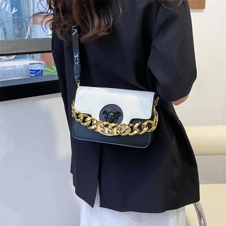 Sac bandoulière rétro de luxe texturé pour femme, mini sac carré de créateur, sac à main coréen, fou