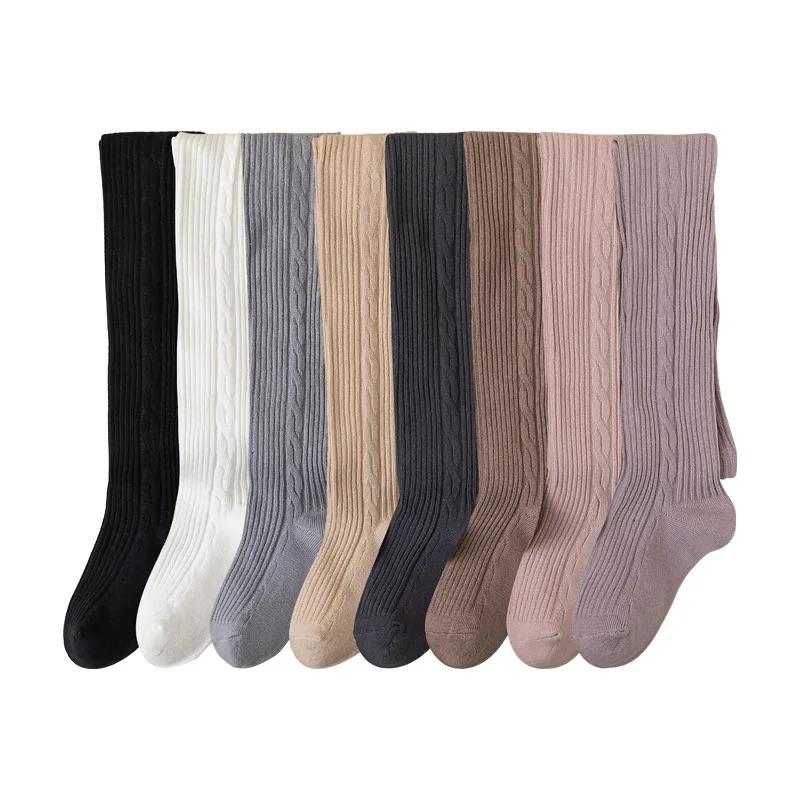 Collants en coton pour filles de 0 à 12 ans, mignons, printemps, automne, hiver, bas en coton, colla