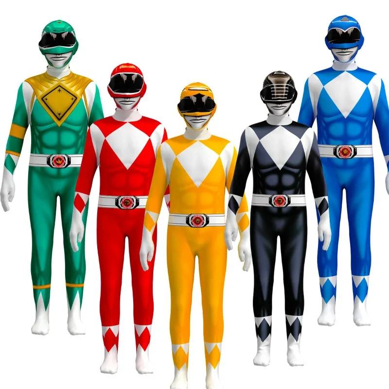 Costume de Cosplay Samouraï Sentai Shinkenger pour Enfant et Adulte, Combinaison de ixd'Anniversaire
