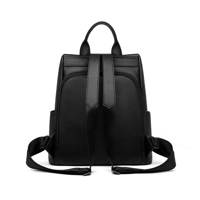 Sac à dos en cuir pour femme ZOOLER 2026, cuir pleine fleur 100% véritable, sac à dos tendance, sac