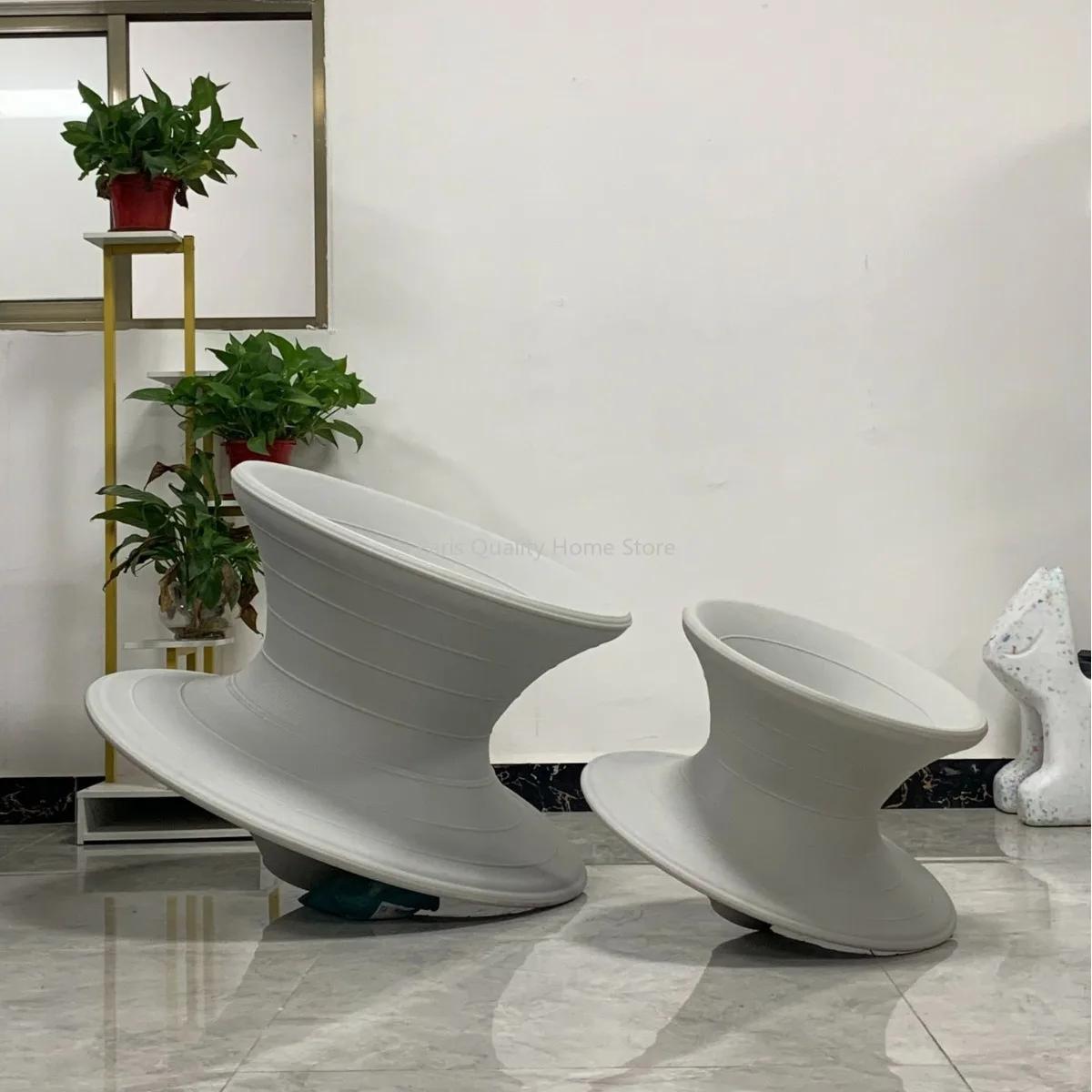 Morden-Chaises gyroscopiques 360 ° expressément, chaises créatives de salon, chaise relaxante, chais