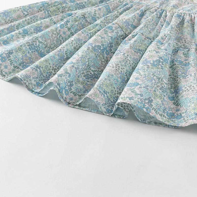 Dave Bella robe d'été pour enfants nouveau doux doux mignon filles bébé coton robe de princesse impr