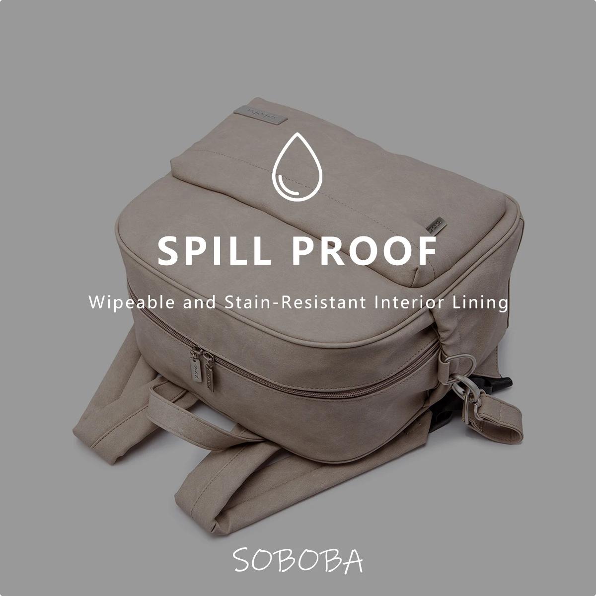 Sac à Couches Imperméable et observateur pour Nouveau-Né, Sacoche à Dos Portable pour Maman, pour So