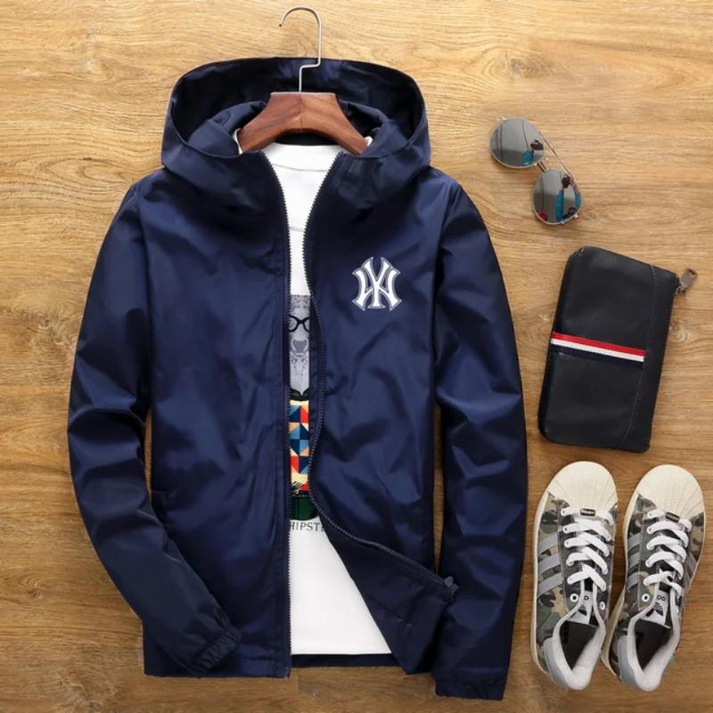 Nouvelle Collection Printemps 2026 – Veste Décontractée Ample Grande Taille pour Homme, Coupe-Vent e